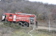 Армия обороны: азербайджанские вооруженные силы открыли огонь в направлении пожарной машины