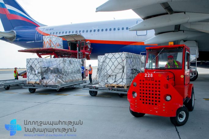 ԱՆ. Չինական «Սինոֆարմ» պատվաստանյութի նոր խմբաքանակ` 200 հազար դեղաչափով