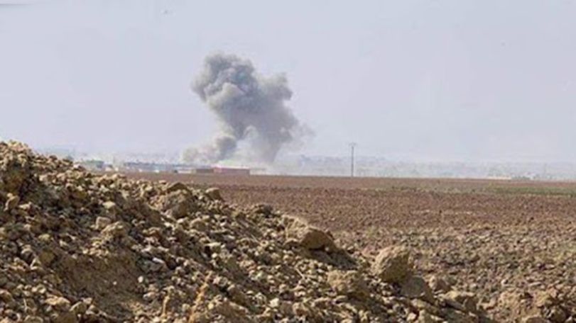 Turkish drone strikes the Military Council of Til Temir