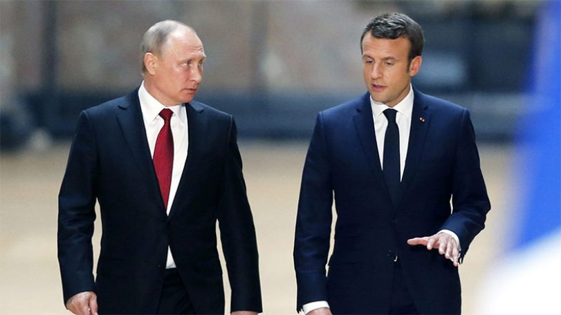 Putin, Macron discussed situation in Artsakh over the phone