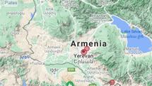 Earthquake recorded 23km northwest of Martuni town in Armenia