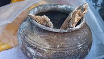 Slab tombs discovered in Armenia’s Vanadzor during construction