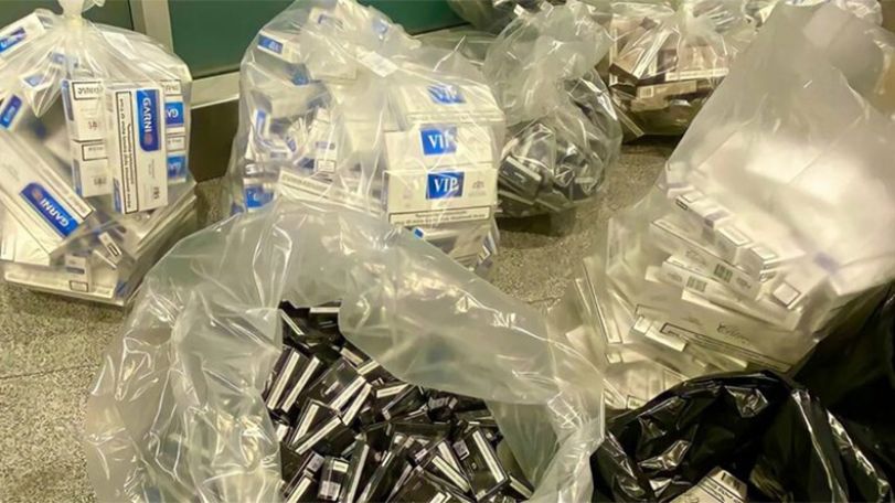 Более 7,5 тысяч пачек сигарет пытались ввезти в РФ из Армении