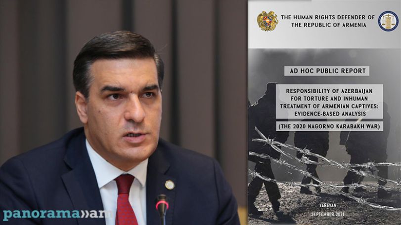 Доклад Омбудсмена касается ответственности Азербайджана за военные преступления