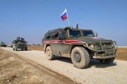 При подрыве машины в Сирии погиб российский военный
