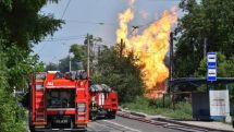 Взрыв произошел на нефтебазе в Донецке