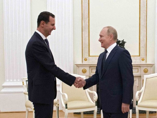 Putin holds meeting with Syria’s Assad at Kremlin