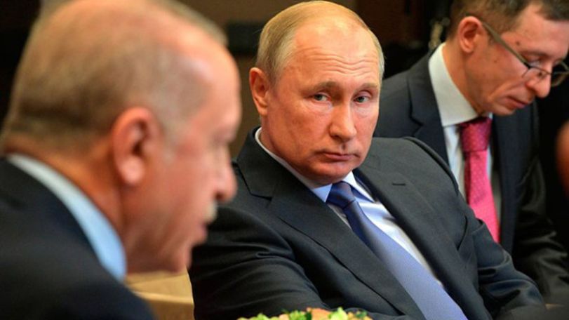В Кремле назвали темы переговоров Путина и Эрдогана