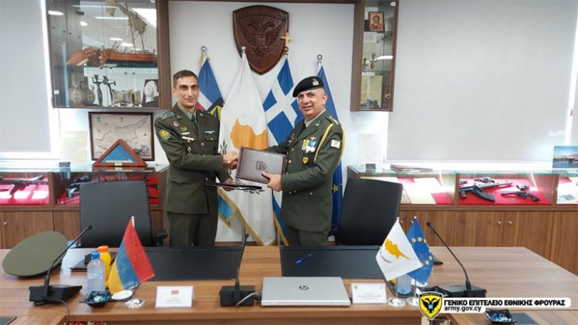 Armenia, Cyprus sign military cooperation plan for 2022-2023