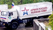 Russian peacekeepers provide 120 families with humanitarian aid in remote settlement of Artsakh