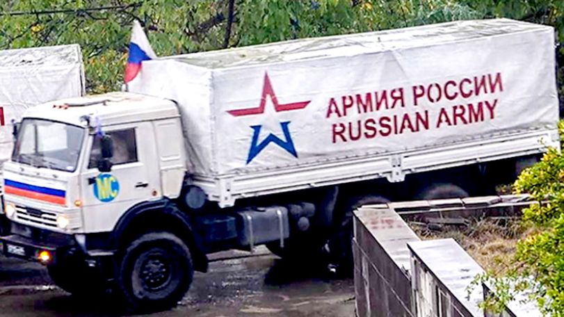 Russian peacekeepers provide 120 families with humanitarian aid in remote settlement of Artsakh