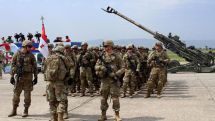 Военные Грузии, Азербайджана и Турции проводят совместные учения