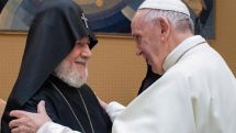 Catholicos of All Armenians to meet Pope Francis