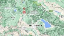 Magnitude 3.4 quake hits near Armenia’s Bavra village