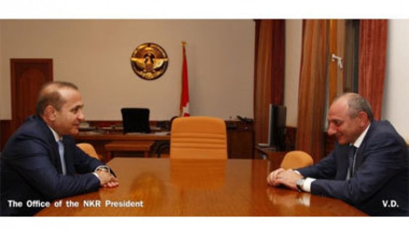 Karabakh President, Armenian PM discuss economic cooperation