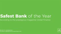 Global Finance names Ameriabank the Safest Bank in Armenia