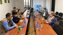 Անդրեա Վիկտորինը հանդիպել է «Գիտուժ»-ի ներկայացուցիչներին