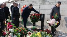 Day of remembrance for Police Lieutenant Tigran Petrosyan held in Stepanakert