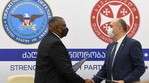 U.S., Georgia sign defense cooperation memorandum during Austin's visit