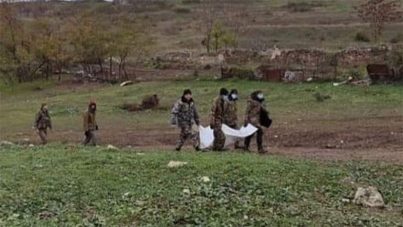 A body of another killed in Artsakh war handed over to the Armenian side on October 20