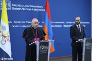 FM Mirzoyan: We value the consistent position of the Vatican on the peaceful settlement of the Nagorno-Karabakh conflict