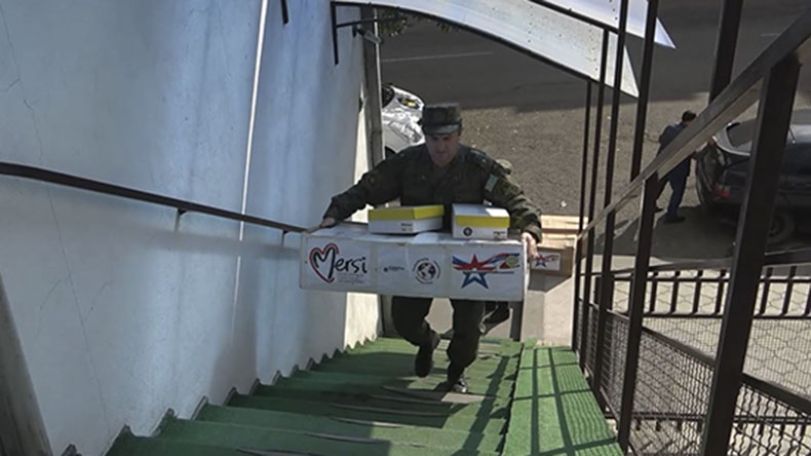 Russian peacekeepers provide targeted humanitarian assistance to internally displaced persons in Artsakh