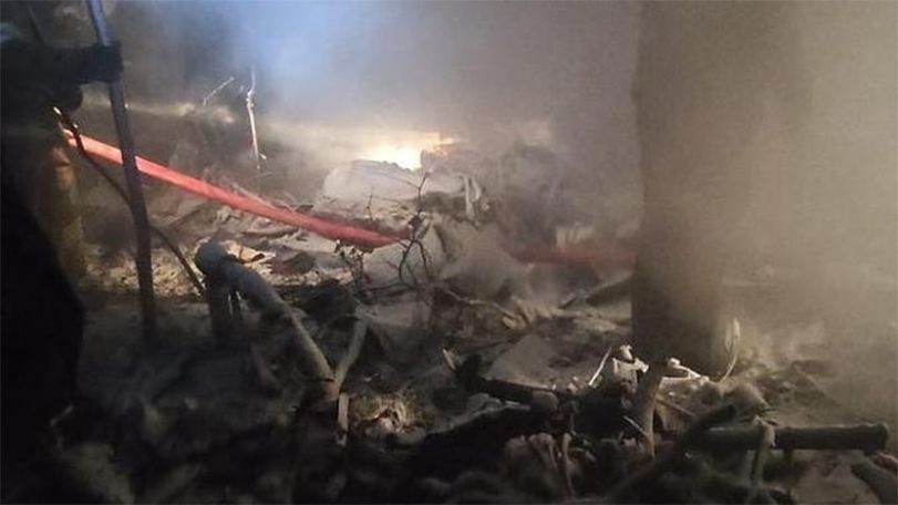 Seven people were aboard An-12 plane that crashed near Irkutsk