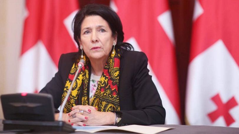 Georgian president states she will never pardon ex-president Saakashvili