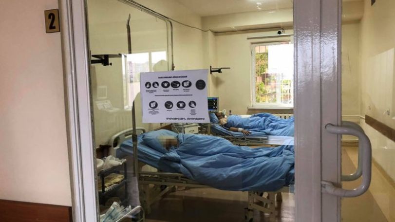 Armenia reports 810 new Covid cases on Nov. 8