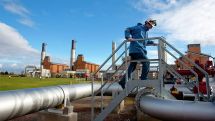 Цена фьючерсов на газ в Европе выросла на 8%, до 960 долларов за тысячу кубометров