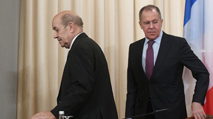 Lavrov, Le Drian to discuss the efforts of France and Russia as Co-Chairs of the Minsk Group