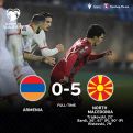 Հայաստան-Հյուսիսային Մակեդոնիա` 0:5