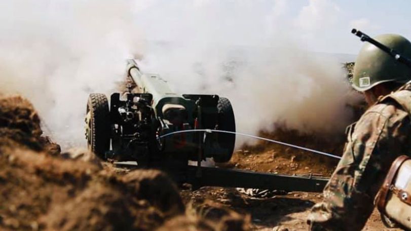 Azerbaijani forces use artillery, armored vehicles in a renewed border incident - MoD