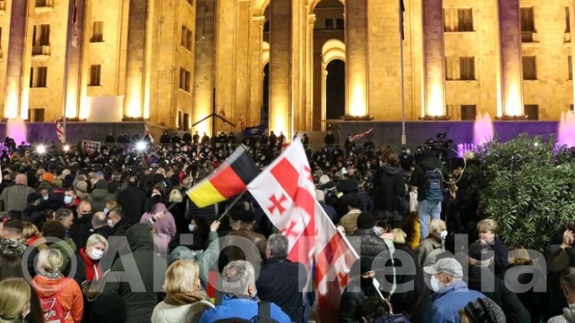 Թբիլիսիում կրկին ցույցեր են