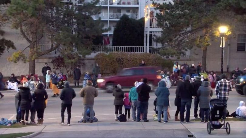 Five dead after car ploughs into Christmas parade in Wisconsin