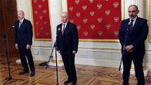 Трехсторонние переговоры Путин-Пашинян-Алиев состоятся 26 ноября