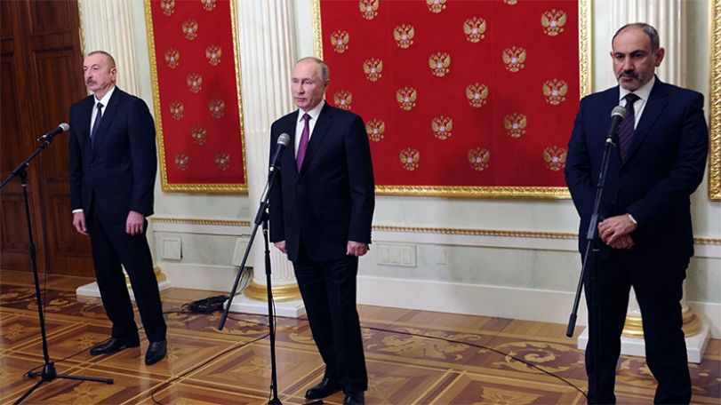 Трехсторонние переговоры Путин-Пашинян-Алиев состоятся 26 ноября