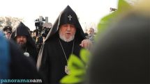 Catholicos of All Armenians leaves for Moscow