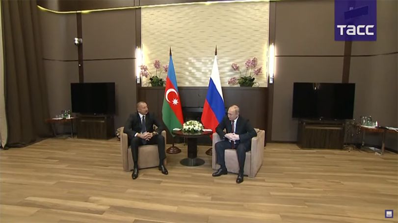 Talks between Putin, Aliyev kick off in Sochi
