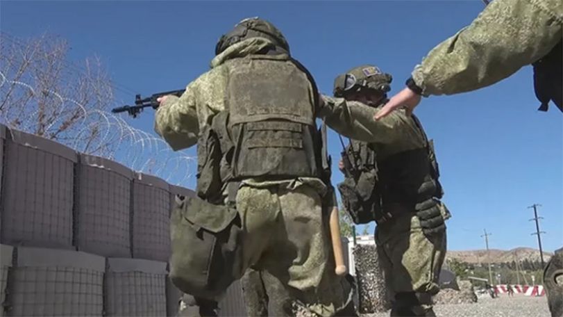 Российские миротворцы выполнили комплекс мероприятий от COVID-19 в Республике Арцах