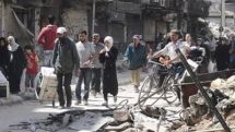 Syria crisis: Ceasefire agreed for Yarmouk refugee camp