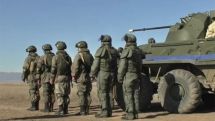 Russian peacekeepers carry out mine clearance in Artsakh’s Martakert
