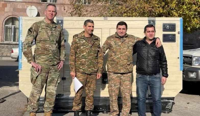US delivers three new generators to support Armenia's military medical capabilities
