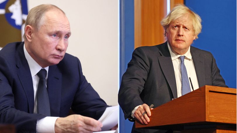 Putin tells Boris Johnson urgent talks needed over Nato’s plans for Ukraine