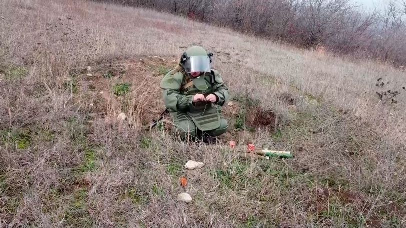 В Арцахе с 23 ноября 2020 года от неразорвавшихся боеприпасов очищено 2 326,6 гектаров территории