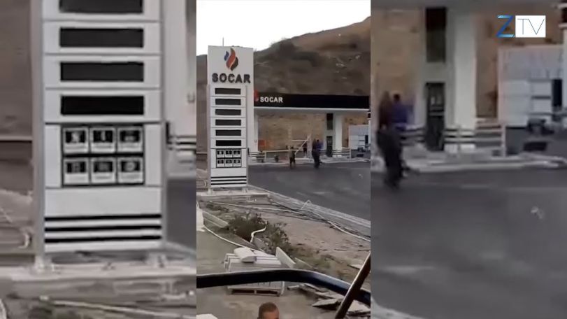 SOCAR открыла автозаправочную станцию на участке дороги Горис-Капан в Сюникской области Армении
