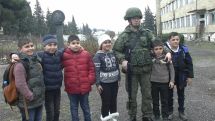 Russian peacekeepers gave New Year's gifts to about 1 thousand children of Artsakh