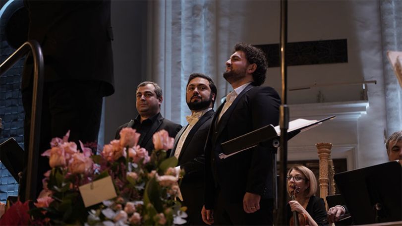 The Armenian audience enjoyed the gala concert of "The Three Tenors"