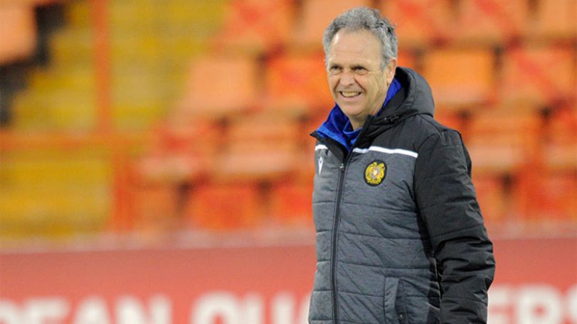 Joaquin Caparros named best coach of Armenia for the second year in a row