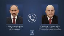 Pashinyan discussed the Armenian-Russian economic cooperation with Mikhail Mishustin during a phone call